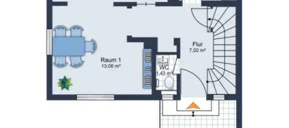 3 غرف نوم تاون هاوس في Wiesbaden, Germany رقم 283513 3