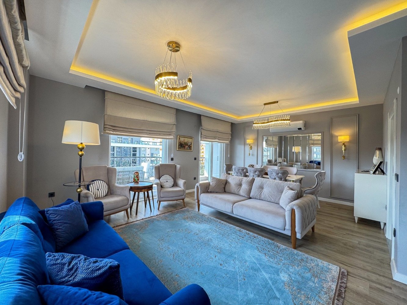 Appartement 4+1 à Alanya, Turkey No. 48769