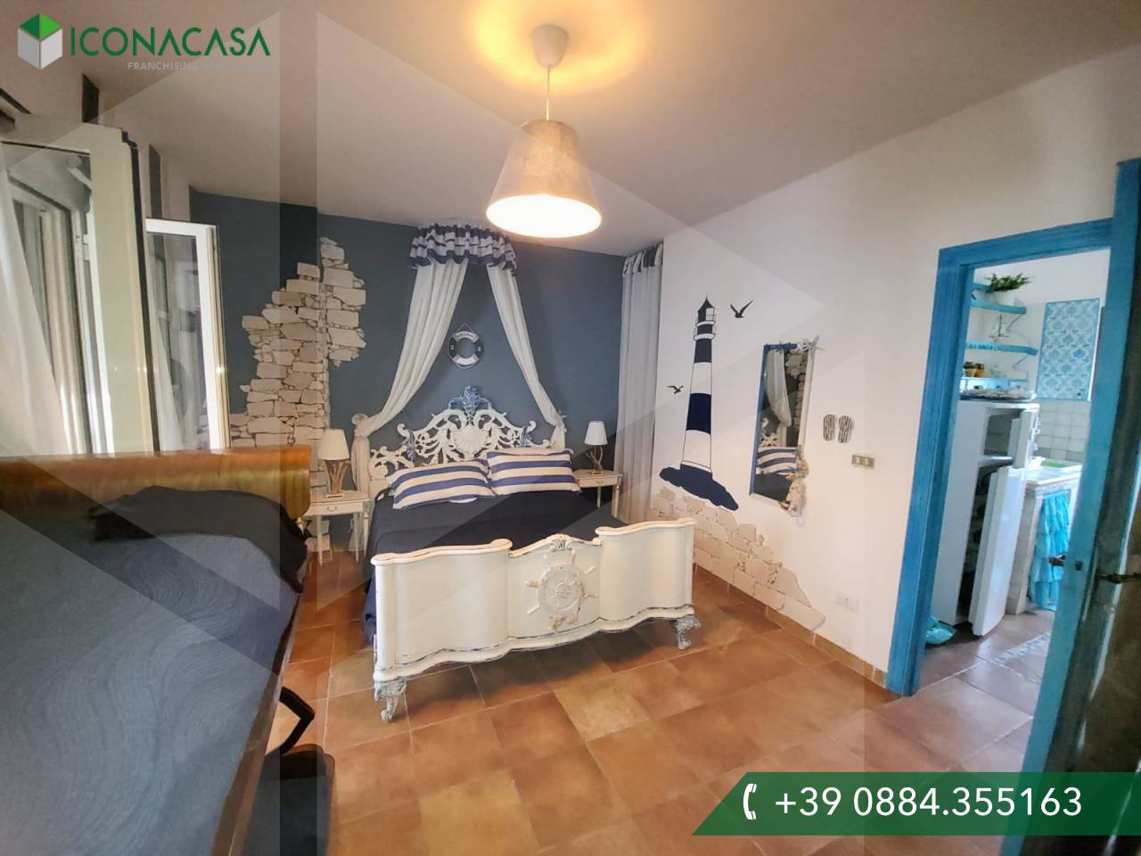 Квартира с 3 комнатами в Вьесте, Италия № 22718