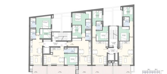 2 غرف نوم بانتهاوس في Torrevieja, Spain رقم 7242 10