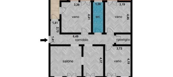 5-salle Appartement à Palermo, Italy No. 7067 26