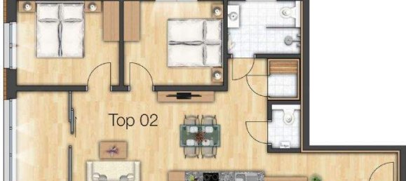 3-salle Appartement à Schrocken, Austria No. 54560 23