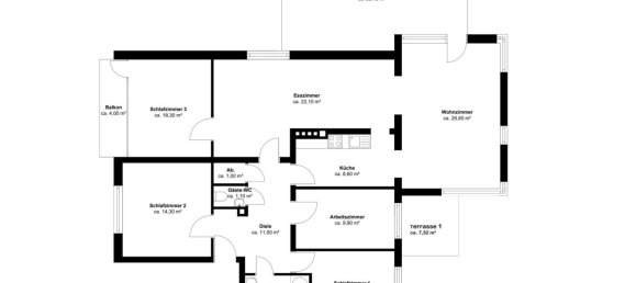 4 غرف نوم شقة في Aachen, Germany رقم 30151 13