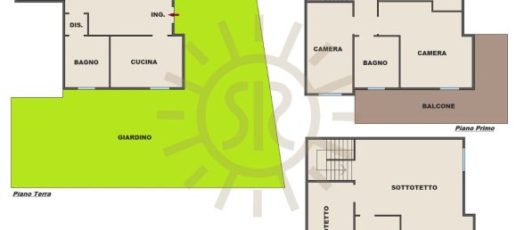 5غرفة منزل في Ravenna, Italy رقم 100634 24