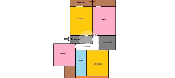 Apartamento de 4 habitaciónes en Palermo, Italy No. 135017 20