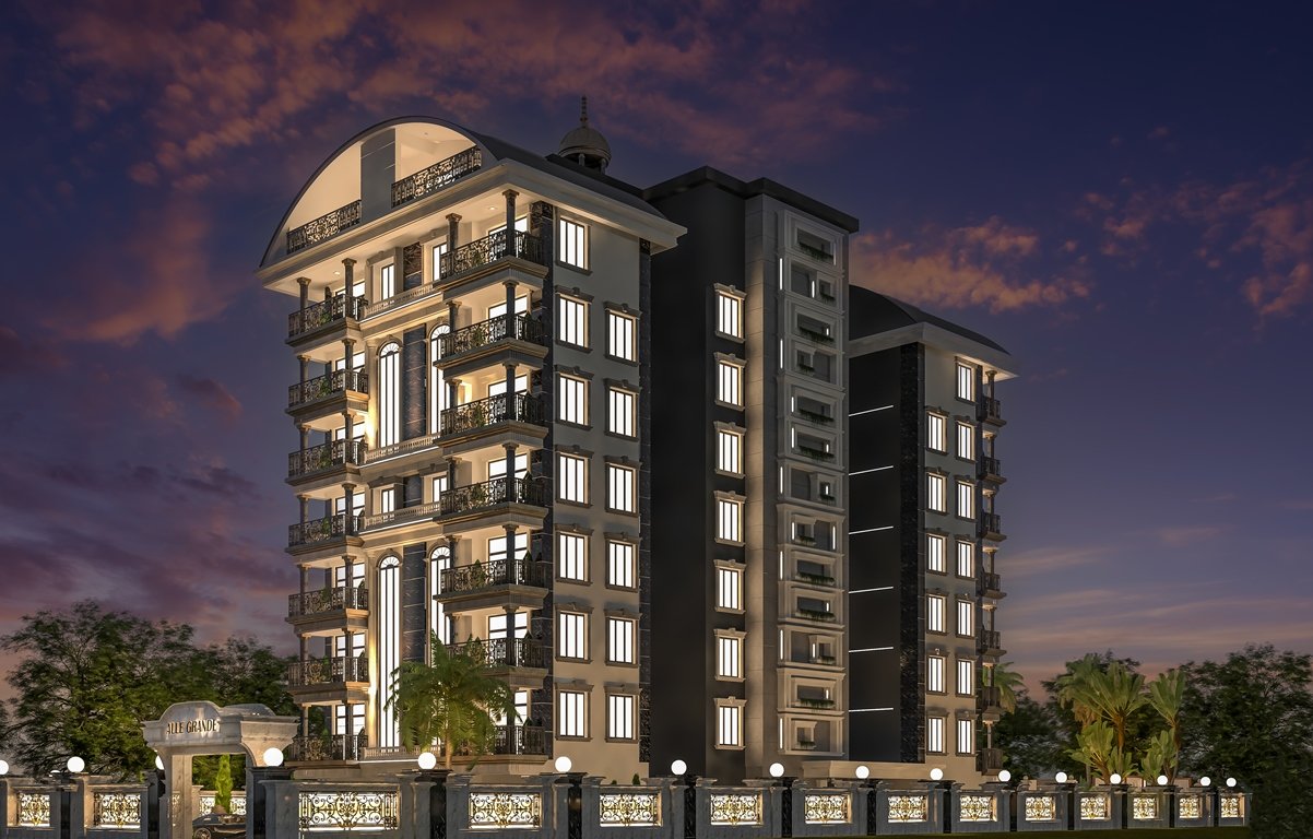 Appartement 1+1 à Alanya, Turkey No. 30810