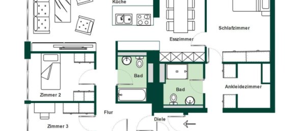 Apartamento T3 em Friedrichshain, Germany N.º 262436 17