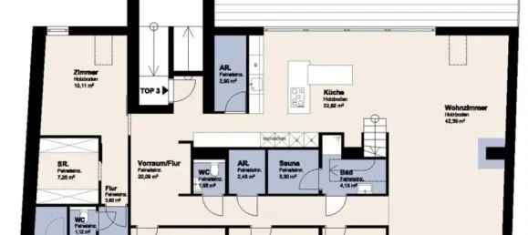 Dúplex de 5 habitaciónes en Modling, Austria No. 251922 49