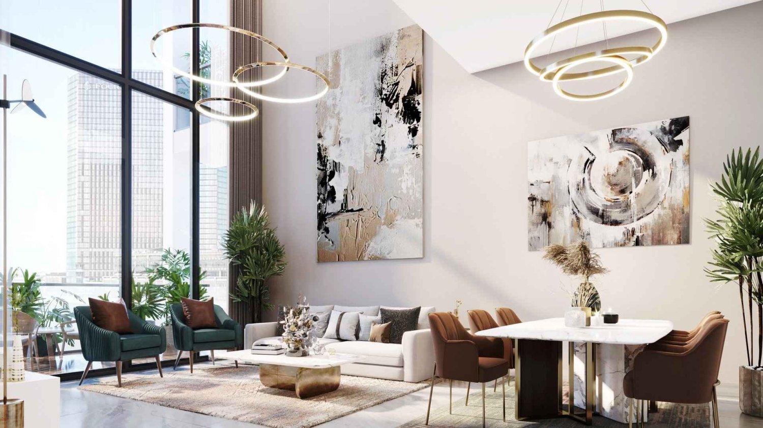 3 غرف نوم شقة في Al Maryah Vista 2, جزيرة المارية, UAE رقم 59374