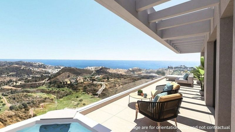 2 Schlafzimmer Penthouse in Mijas, Spain, Nr. 236950