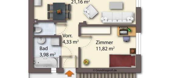 3 rooms Apartment in Konigstetten, Austria No. 170425 12