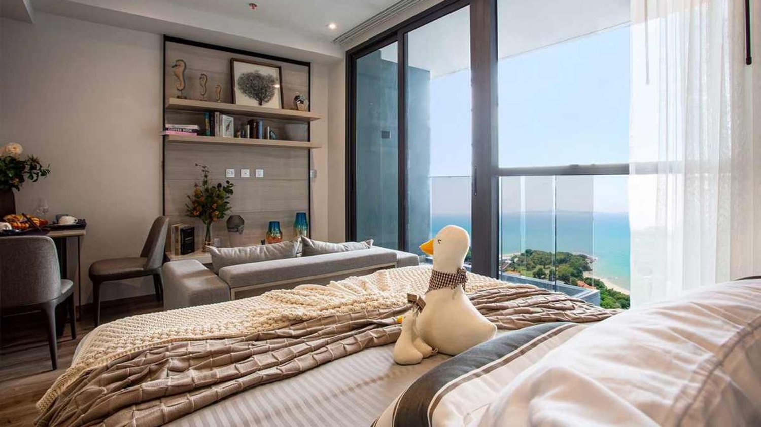 شقة 2 غرف نوم  في Andromeda Condominium Pattaya, Thailand رقم 28692