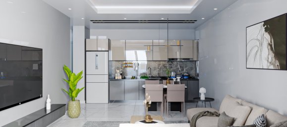 Квартира 1+1 в Аланья, Турция № 32237 11