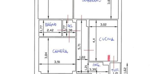 4-Zimmer Wohnung in Livorno, Italy, Nr. 278050 15