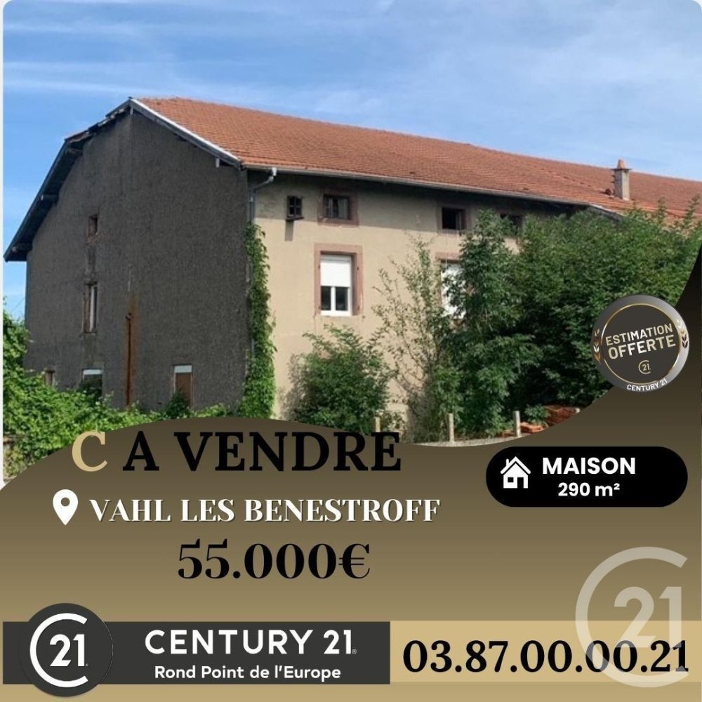 7 Schlafzimmer Haus in Vahl-les-Benestroff, France, Nr. 245609