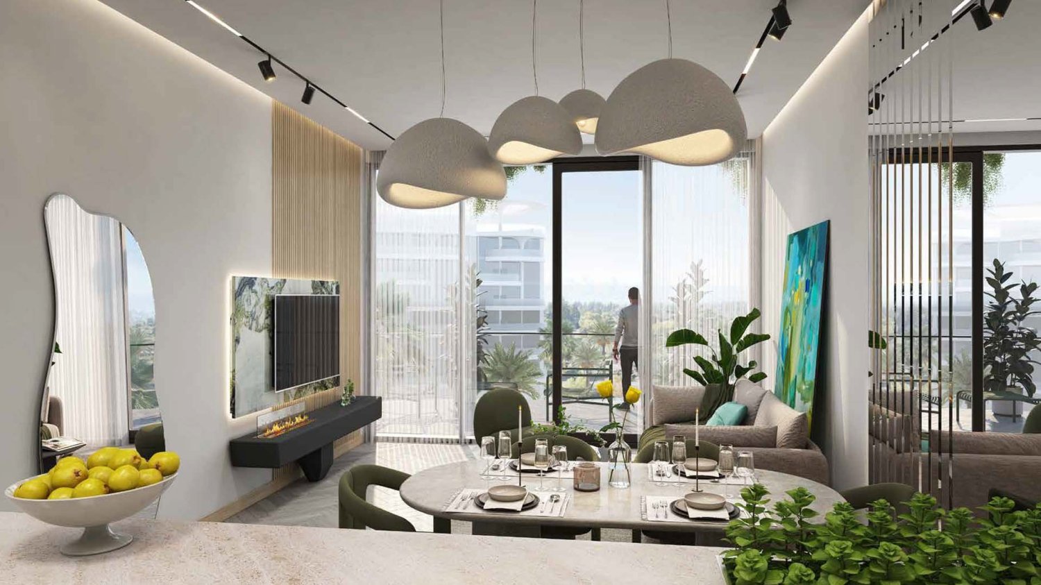 Apartamento T1 em Damac Lagoon Views Phase 3, Golf City, UAE N.º 63662