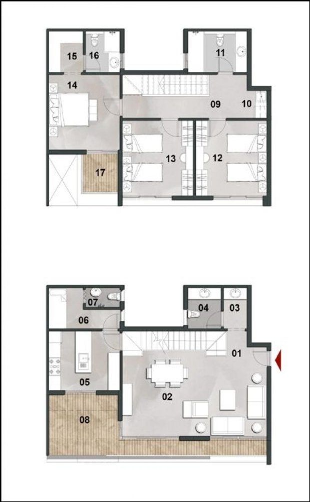 4 bedrooms Condo in New Capital City, Egypt No. 102