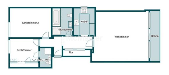 2 bedrooms Apartment in Rhein-Neckar-Kreis, Germany No. 228589 8