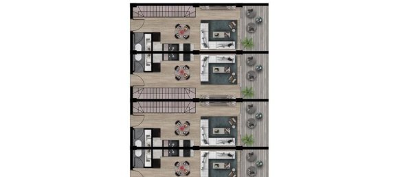 3 rooms Apartment in Konakli, Turkey No. 10051 11