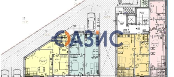 1 Schlafzimmer Wohnung in Sarafovo, Bulgaria, Nr. 539 11