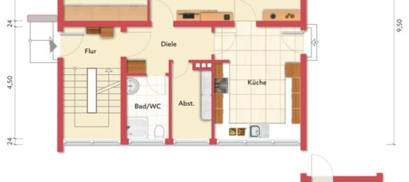 Adosado de 3 dormitorios en Mayen-Koblenz, Germany No. 297599 16
