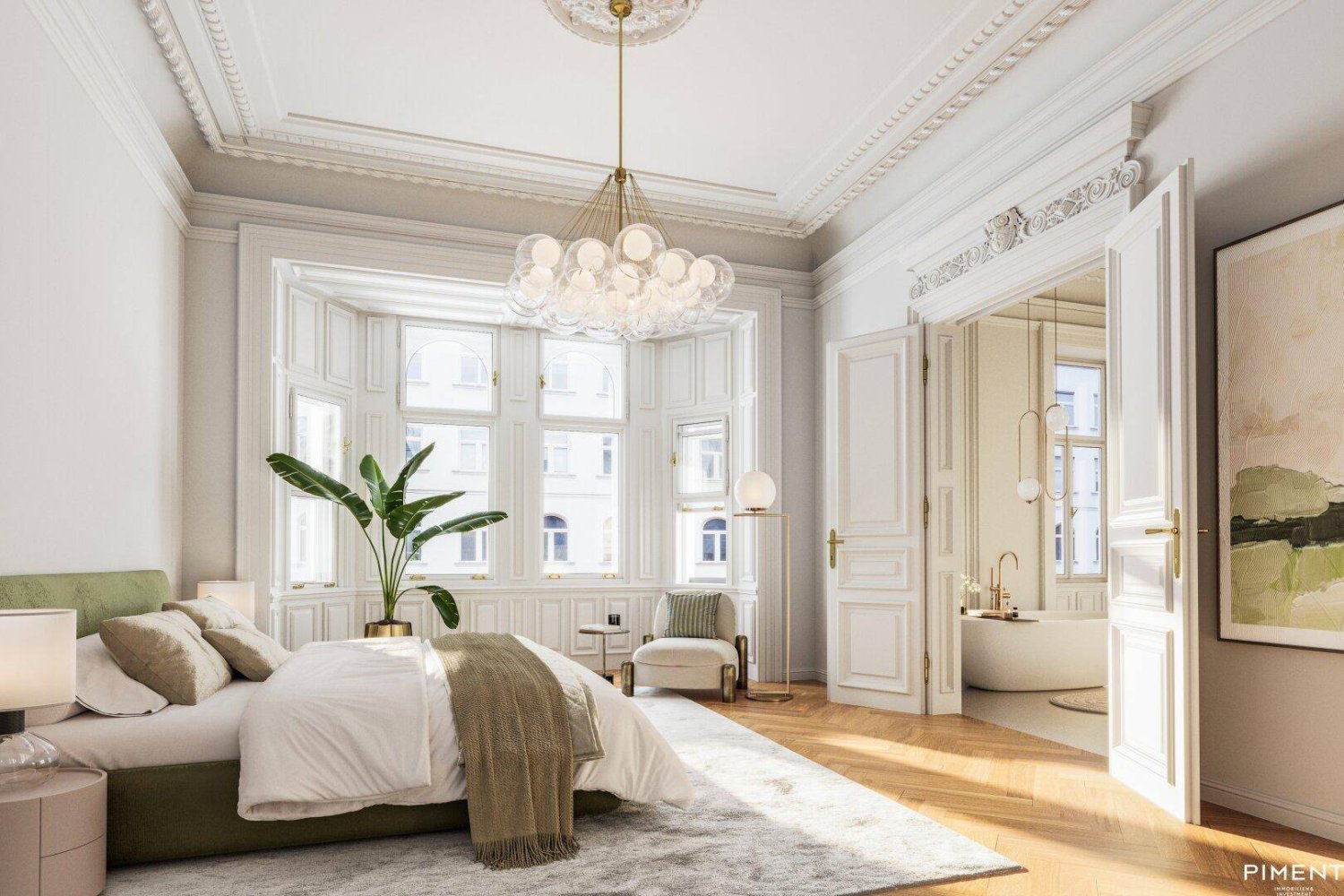 7غرفة شقة في Vienna, Austria رقم 223611