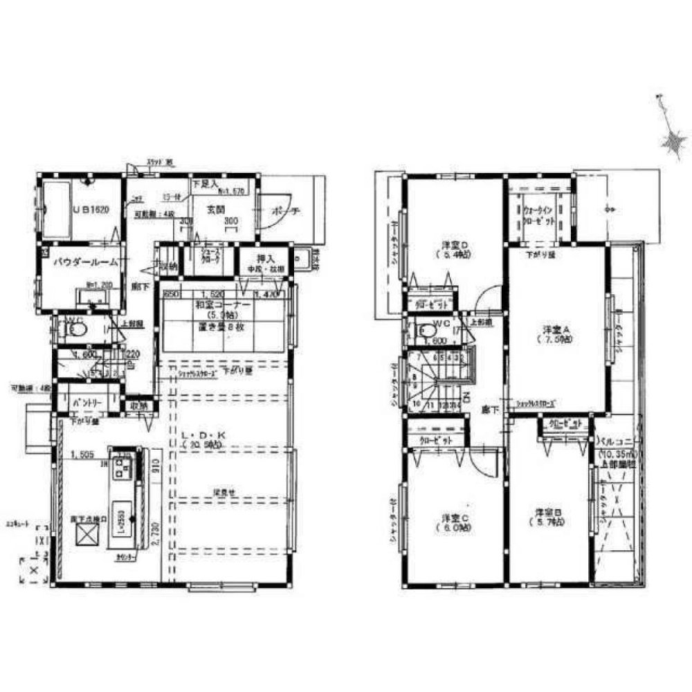 Casa de 5 dormitorios en Fukuoka, Japan No. 2937