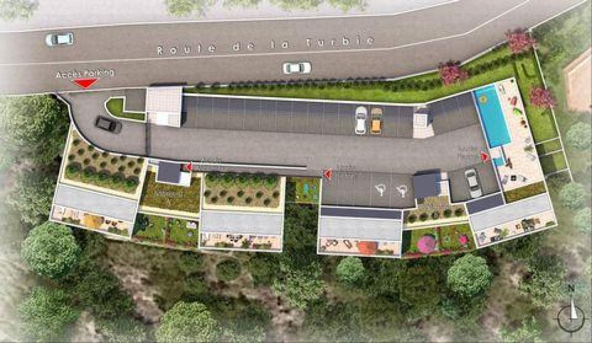 2 bedrooms Condo in Eze, France No. 15942