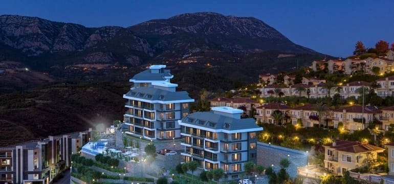 Apartment 1+1 in Kargicak, Turkey No. 1773