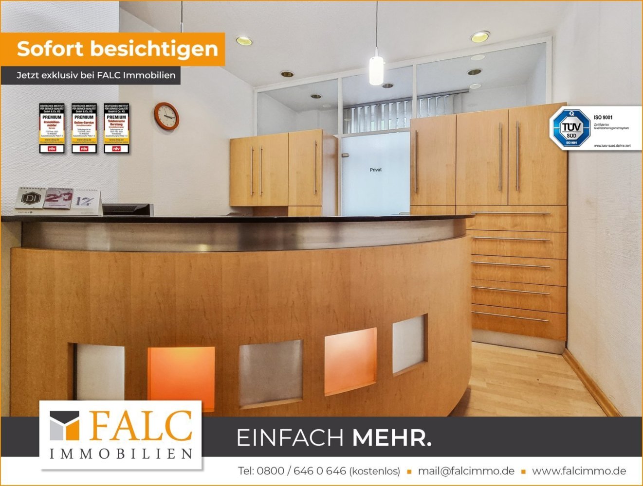 4-Zimmer Büro in Wuppertal, Germany, Nr. 60068