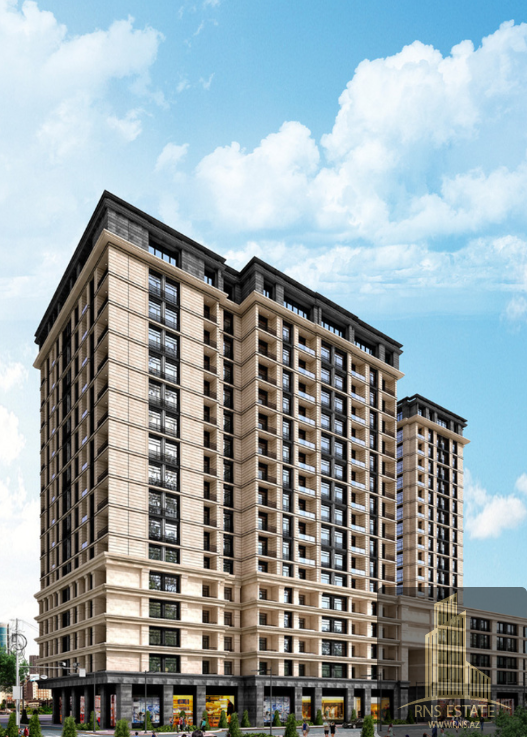 Квартира с 3 спальнями в Хатаинский район, Азербайджан № 1494