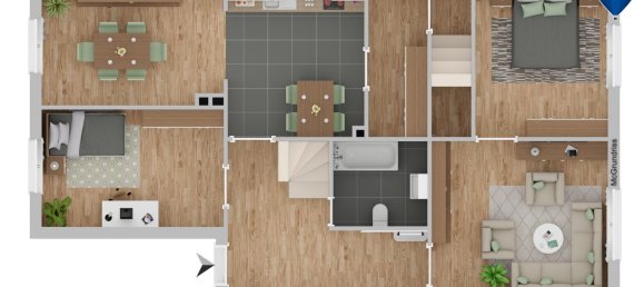 Дом с 2 спальнями в Гюттенбах, Австрия № 129475 12