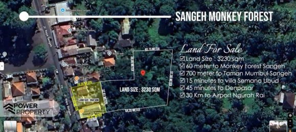 Terrain à Abiansemal, Indonesia 3230m² No. 4363 4