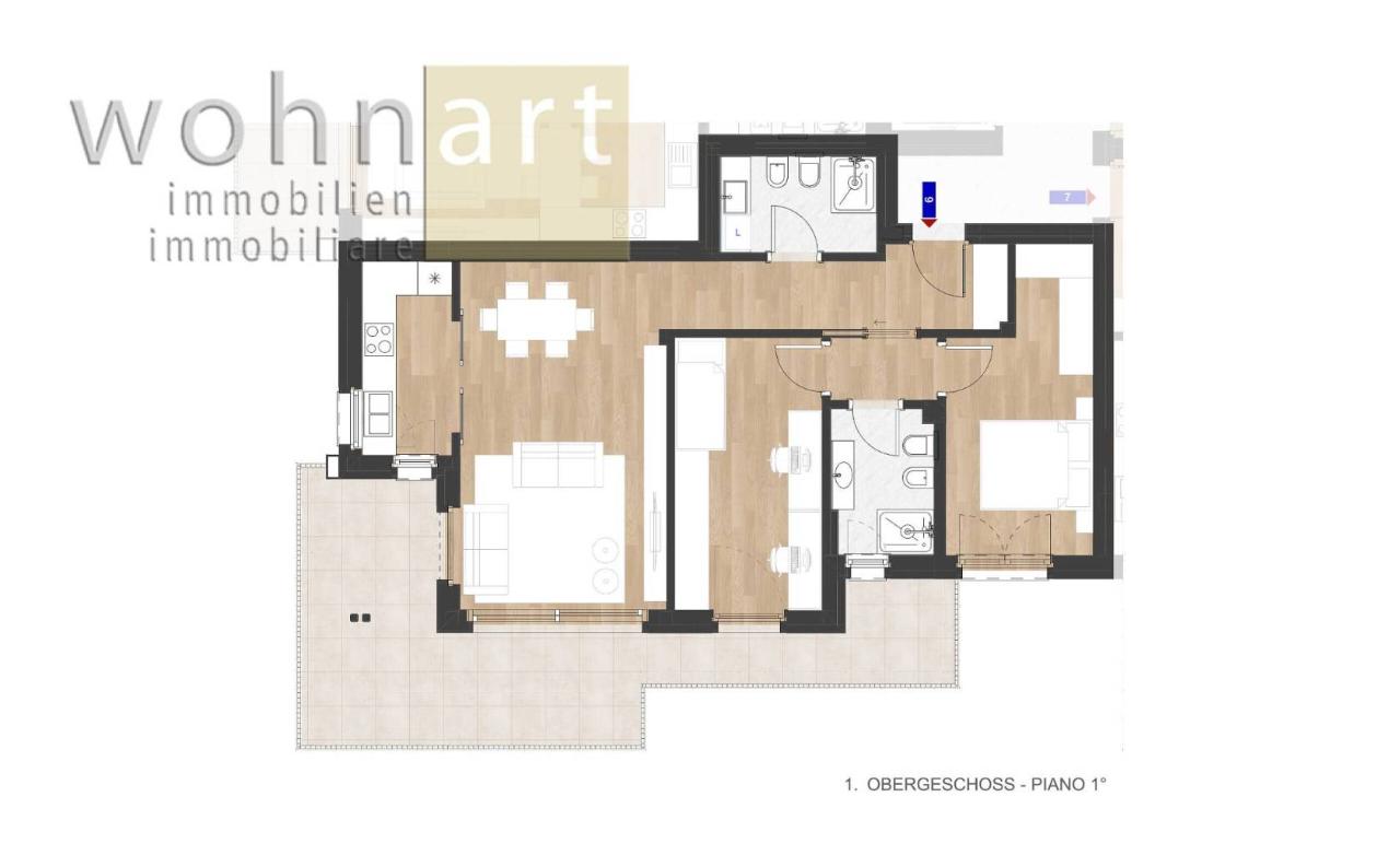 3-Zimmer Wohnung in Trentino-Alto Adige, Italy, Nr. 36346