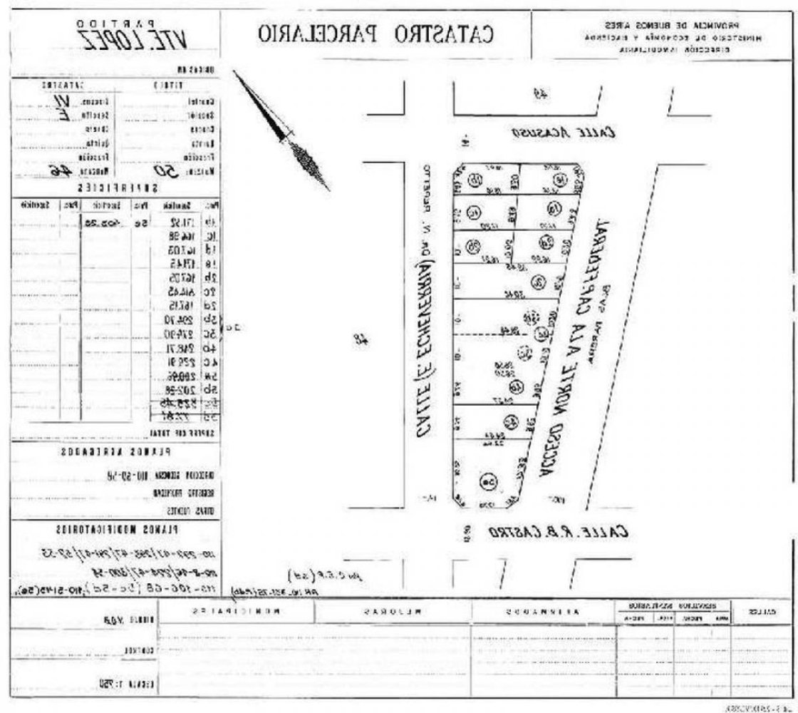 Земельный участок в Висенте-Лопес, Аргентина № 48865