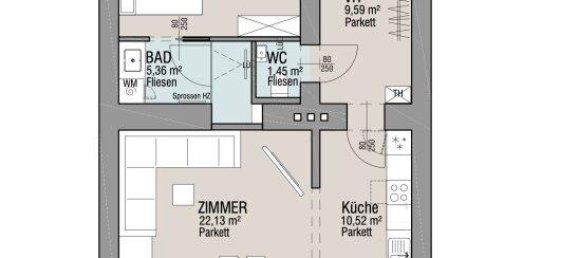 2 rooms Apartment in Josefstadt, Austria No. 184583 14