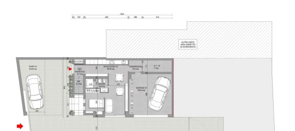 Дуплекс с 8 комнатами в Тревизо, Италия № 132776 5