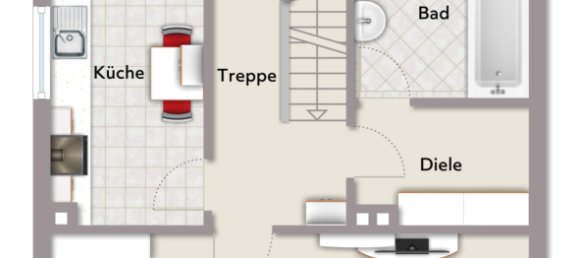 Casa de 4 divisões em Aschaffenburg, Germany N.º 166816 13