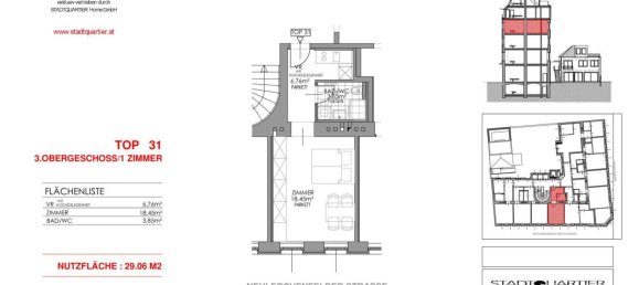 Studio in Ottakring, Austria No. 211724 3