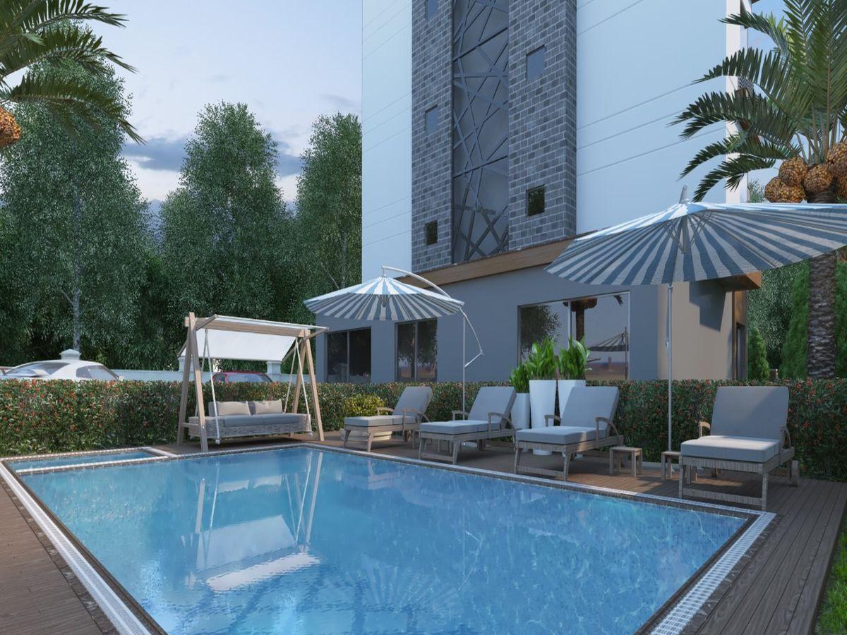 2غرفة شقة في Kestel, Turkey رقم 46345