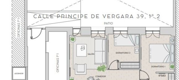 2 bedrooms Apartment in Madrid, Spain No. 127671 11