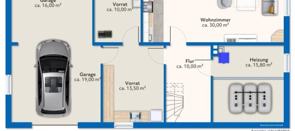 3 غرف نوم منزل في Harburg, Germany رقم 356535 7