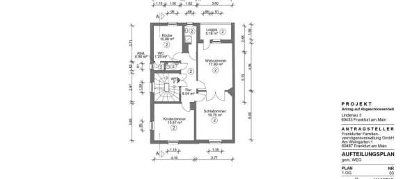 Apartamento T2 em Frankfurt am Main, Germany N.º 347423 28