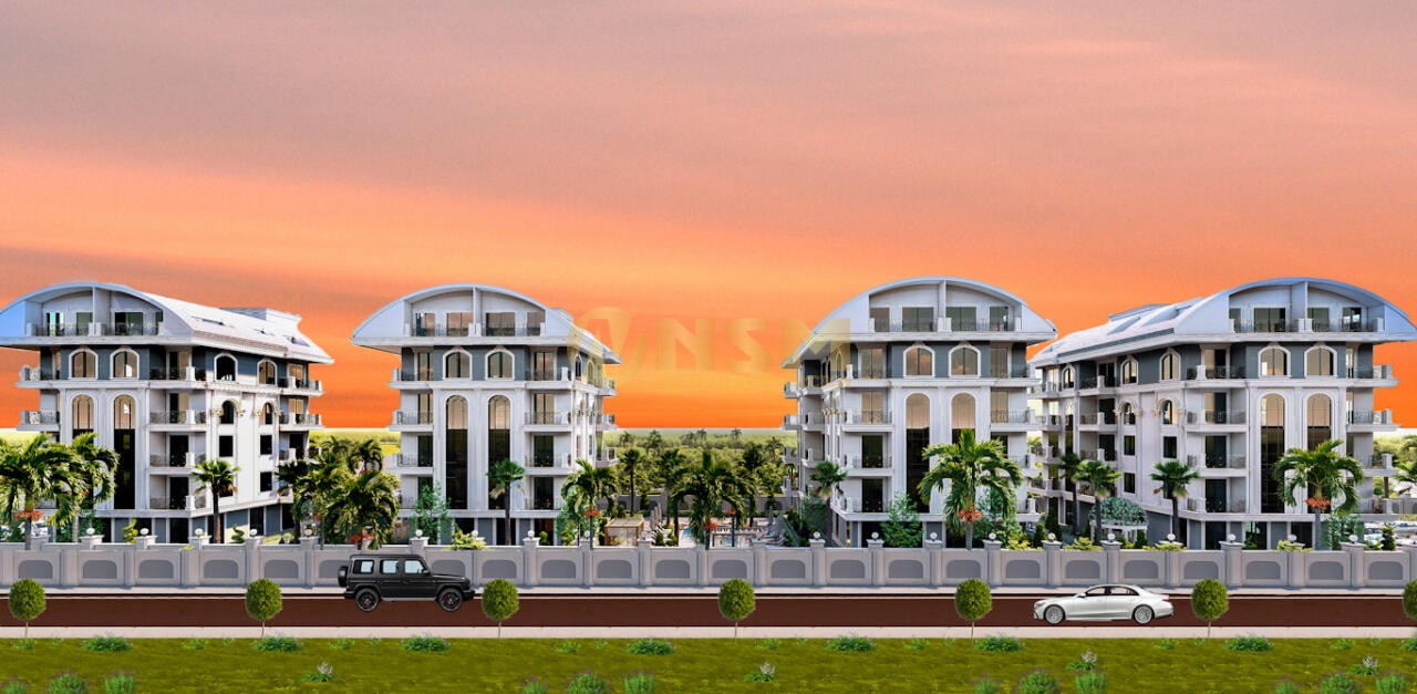 شقة 1+1 في Alanya, Turkey رقم 5303