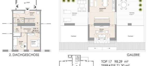 4 rooms Duplex in Margareten, Austria No. 262341 7