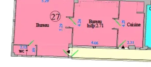 54m² Office in Paris, France No. 346101 10