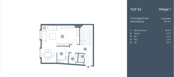 Dúplex de 3 habitaciónes en Wieden, Austria No. 246942 21