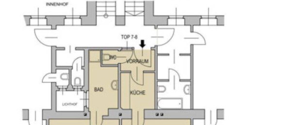 2غرفة شقة في Josefstadt, Austria رقم 151228 12