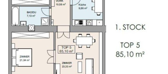 3 rooms Apartment in Margareten, Austria No. 233542 13