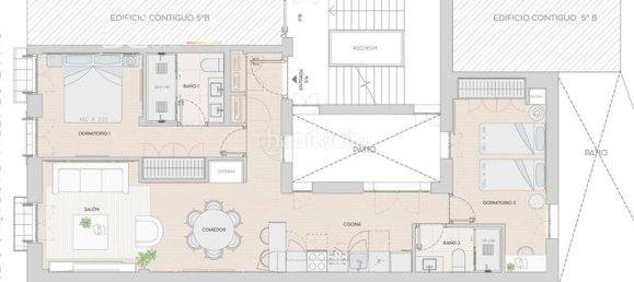 2 bedrooms Apartment in Madrid, Spain No. 117579 8